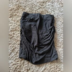 Ruched grey sundry skirt size 2